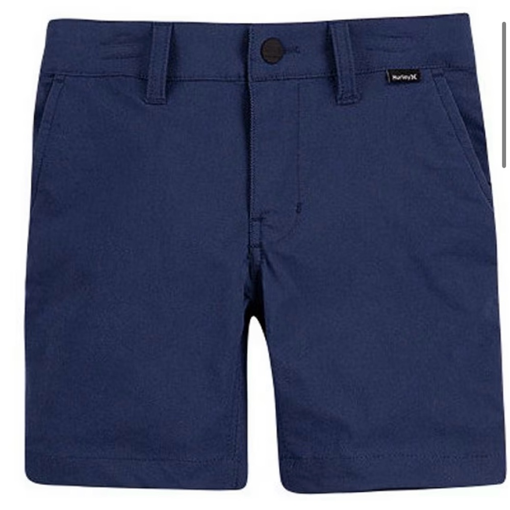 NWT Boys Hurley Dri Fit Navy Shorts Adjustable Waist Size 6